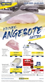 Aktueller Metro Supermarkt Prospekt in Klink und Umgebung, "Wochenangebote Gastro" mit 19 Seiten, 19.05.2025 - 24.05.2025