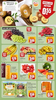 Weintrauben Angebot im aktuellen REWE Prospekt auf Seite 6