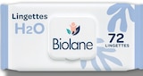 Lingettes H2O X72 - Biolane dans le catalogue Netto