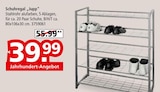 Schuhregal Jupp im Segmüller Prospekt Schuhregal Jupp von im aktuellen Segmüller Prospekt für 39,99 €