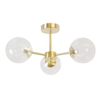 Plafonnier stockholm or dans le catalogue B&M