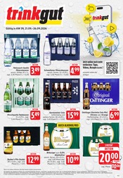 Aktueller Trinkgut Discounter Prospekt in Rehlingen-Siersburg und Umgebung, "Aktuelle Angebote" mit 6 Seiten, 21.09.2026 - 26.09.2026