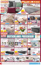 Dekokissen Angebot im aktuellen Norma Prospekt auf Seite 16