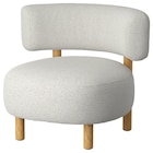 Sessel Djurmo grau/weiß Angebote von STOCKHOLM 2025 bei IKEA Moers für 299,00 €