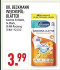 Weichspül-Blätter Goldene Orchidee Angebote von Dr. Beckmann bei Marktkauf Beckum für 3,99 €