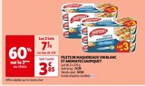 FILETS DE MAQUEREAUX VIN BLANC ET AROMATES - SAUPIQUET dans le catalogue Auchan Supermarché