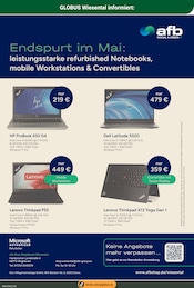 Notebook im GLOBUS Prospekt in Bruchsal Aktueller GLOBUS Prospekt mit Notebook, "Aktuelle Angebote", Seite 22
