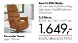 Couch LS24 Nicolo bei Polstermöbel Fischer im Fellbach Prospekt für 1.649,00 €