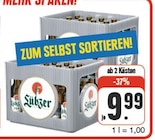 Sübzer Pils bei nah und gut im Prospekt "" für 9,99 €