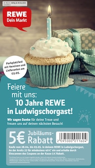 REWE Prospekt Dein Markt mit 32 Seiten