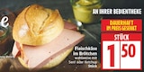 Fleischkäse im Brötchen bei EDEKA im Prospekt "" für 1,50 €