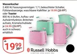Aktuelle Toaster Angebote bei GLOBUS in Krefeld Aktuelles Wasserkocher Angebot bei GLOBUS in Krefeld ab 19,99 €