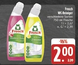 Aktuelle Zitronen Angebote bei E center in Nürnberg Aktuelles WC-Reiniger Himbeer-Essig Angebot bei E center in Nürnberg ab 2,00 €