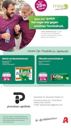 Schmerztabletten Angebot & Preis im aktuellen mea - meine apotheke Prospekt Schmerztabletten Angebot im aktuellen mea - meine apotheke Prospekt auf Seite 1
