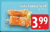 Aktuelles Lachs-Gambas-Spieß Angebot bei E center in Recklinghausen ab 3,99 €
