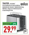 Toaster HT1510BK Angebote von Braun bei Marktkauf Arnsberg für 29,99 €