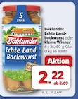 Echte Landbockwurst von Böklunder für 2,22 € bei combi im Angebot Echte Landbockwurst von Böklunder im aktuellen combi Prospekt