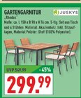 Gartengarnitur Rhodos Angebote von Juskys bei Marktkauf Münster für 299,99 €