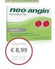 Halstabletten Zuckerfrei von neo-angin für 8,99 € bei LINDA Premiumapotheke im Angebot Halstabletten Zuckerfrei von neo-angin im aktuellen LINDA Premiumapotheke Prospekt