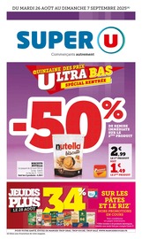 Catalogue Super U en cours à Belfort, "Super U", Page 1