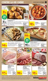 Saucisse en promo dans le catalogue Intermarché Express à la page 5