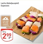 Aktuelle Lachs Angebote bei GLOBUS in Rostock Aktuelles Lachs-Kabeljauspieß Angebot bei GLOBUS in Rostock ab 2,99 €