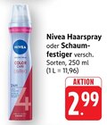 Haarspray Angebote von Nivea bei EDEKA Darmstadt für 2,99 €