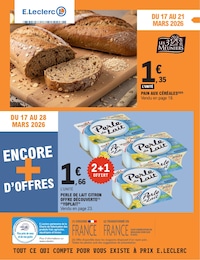 Prospectus E.Leclerc à Sézanne, "TOUT CE QUI COMPTE POUR VOUS EXISTE À PRIX E.LECLERC", 40 pages, 17/03/2026 - 21/03/2026