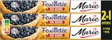 Pâtes feuilletées pur beurre - MARIE en promo à 2,59 € chez Intermarché Super Pâtes feuilletées pur beurre - MARIE dans le catalogue Intermarché Super