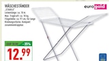 WÄSCHESTÄNDER im Angebot bei Marktkauf in Mettmann WÄSCHESTÄNDER Angebote von eurogold bei Marktkauf Mettmann für 12,99 €