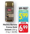 Barista Crema Gold Instant Angebote von Melitta bei EDEKA Pirmasens für 5,99 €