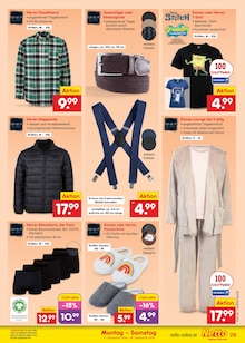 Bekleidung im aktuellen Netto Marken-Discount Prospekt (Paderborn) Bekleidung im Netto Marken-Discount Prospekt "Aktuelle Angebote" mit 69 Seiten (Paderborn)