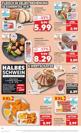 Aktueller Kaufland Prospekt mit Hähnchen, "Aktuelle Angebote", Seite 24