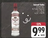 Vodka Angebote von Smirnoff bei E center Plauen für 9,99 €