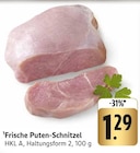 Frische Puten-Schnitzel im Angebot bei E center in Lahr Frische Puten-Schnitzel Angebote bei E center Lahr für 1,29 €