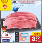 Schweine-Schnitzel Angebote von Gut Ponholz bei Netto Marken-Discount Pforzheim für 3,79 €