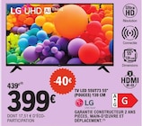 Tv led 55ut73 55" (pouces) 139 cm - LG dans le catalogue E.Leclerc