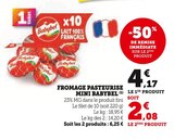 Fromage pasteurisé Mini - Babybel en promo chez U Express Aubagne à 2,08 €