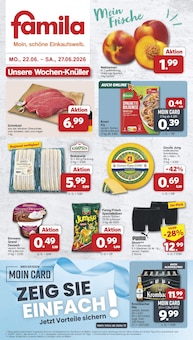 famila Nordwest Prospekt der aktuellen Woche, gültig von 22.06.2026 bis 27.06.2026 Aktueller famila Nordwest Prospekt "Markt - Angebote" mit 47 Seiten
