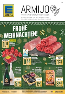 Eis im EDEKA Prospekt "Aktuelle Angebote" mit 16 Seiten (Oberhausen)