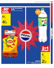Promos Lipton dans le catalogue "LE MOIS À VOS MARQUES, PRÊTS, PARTEZ !" de Carrefour à la page 17