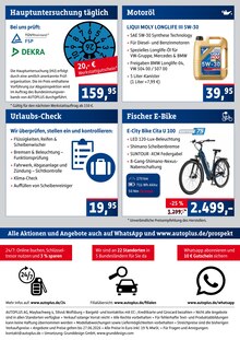 Fisch im AUTOPLUS Prospekt "Startklar in den Sommer" mit 6 Seiten (Braunschweig)