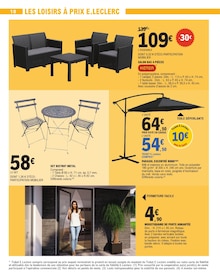 Promotion Meuble dans le prospectus E.Leclerc, valable du 09/06/2026 au 20/06/2026 Promo Meuble dans le catalogue E.Leclerc du moment à la page 10