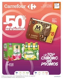 Carrefour Catalogue "LE TOP CHRONO DES PROMOS", 64 pages, Sathonay-Village,  29/07/2024 - 12/08/2024