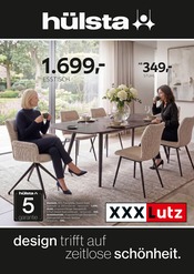 XXXLutz Möbel & Einrichtung Prospekt der aktuellen Woche mit 12 Seiten, gültig von 18.07.2026 bis 31.07.2026, in Wolgast und Umgebung Aktueller XXXLutz Möbel & Einrichtung Prospekt in Wolgast und Umgebung, "hülsta" mit 12 Seiten, 18.07.2026 - 31.07.2026