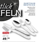 Besteck-Set Angebote von Justinus Bestecke bei Möbel Martin Pirmasens für 49,99 €