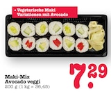 Maki-Mix Avocado Veggi im Angebot bei E center in Heidelberg Maki-Mix Avocado Veggi Angebote bei E center Heidelberg für 7,29 €