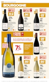 Promos Bourgogne Chardonnay dans le catalogue "FOIRE AUX VINS : LE GOÛT DES BONS PLANS" de Carrefour à la page 30