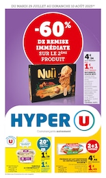 Prospectus Hyper U, "Hyper U" à Sainte-Geneviève-des-Bois et alentours, 24 pages, 29/07/2025 - 10/08/2025 Catalogue Hyper U "Hyper U" à Sainte-Geneviève-des-Bois et alentours, 24 pages, 29/07/2025 - 10/08/2025