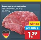 Bugbraten vom Jungbullen im Netto Marken-Discount Prospekt Bugbraten vom Jungbullen von im aktuellen Netto Marken-Discount Prospekt für 1,29 €